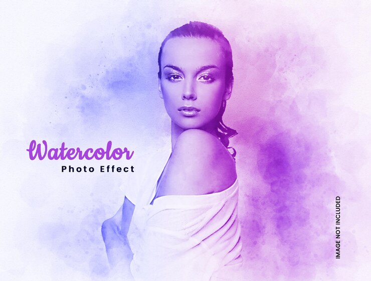 Effetto foto ad acquerello