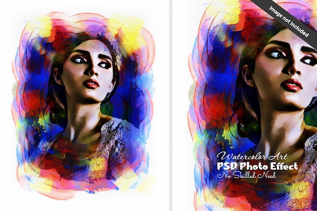 Effetto foto di Photoshop per splendide foto creative