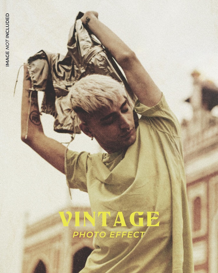 PSD effetto foto vintage