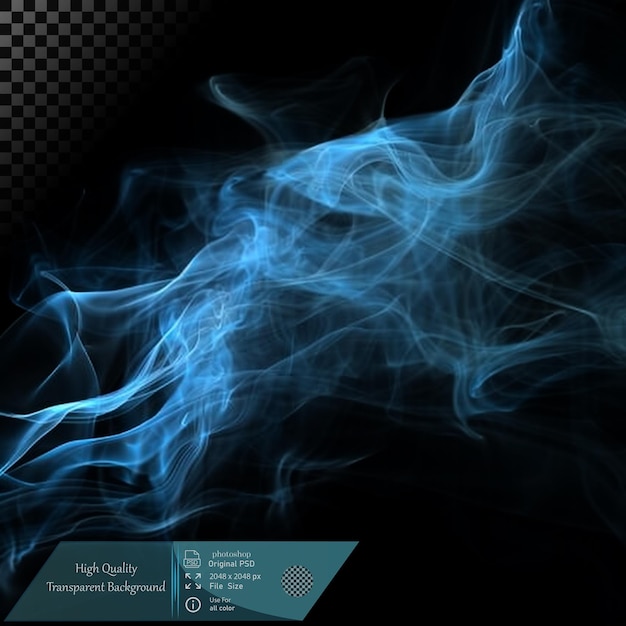 Effetto fumo blu