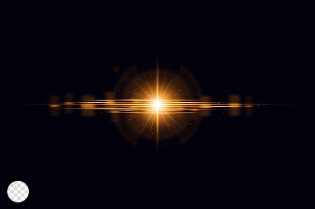 Effetto luce flash con lenti speciali
