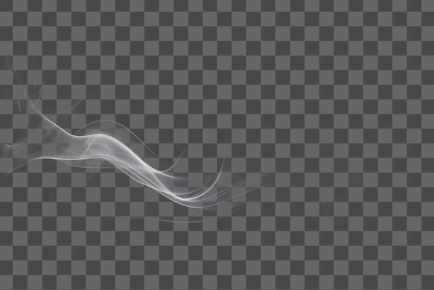 Effetto nebbia PNG sfondo fumo nero