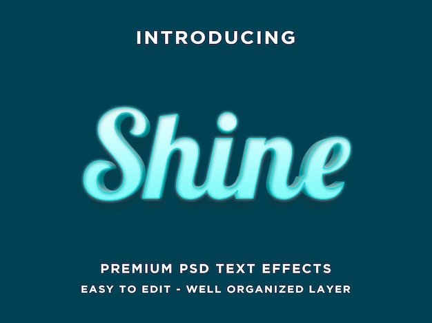 Effetto Shine Text