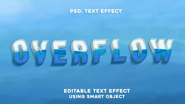 Effetto stile testo overflow