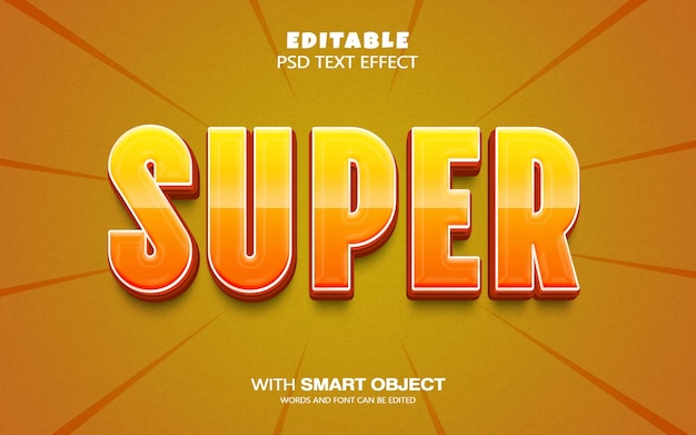 effetto super testo