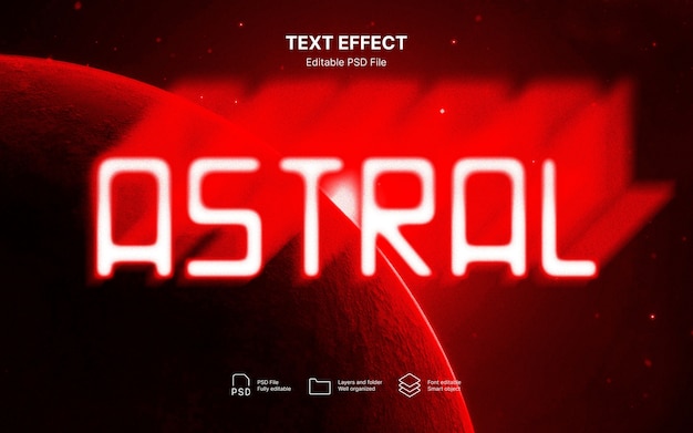 Effetto testo astrale