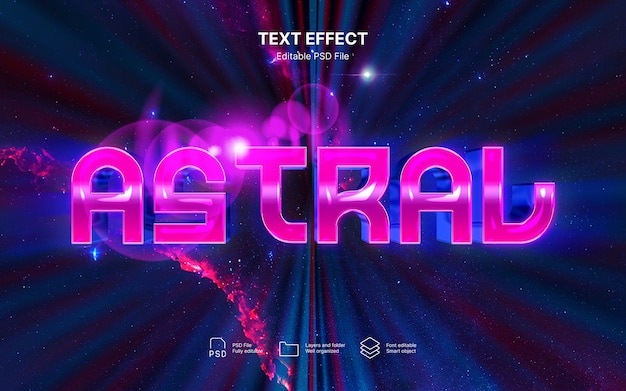 Effetto testo astrale