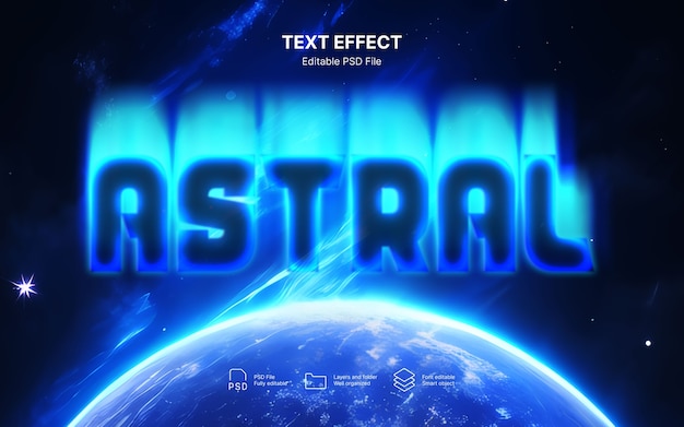 Effetto testo astrale