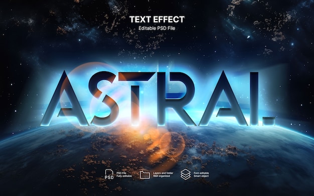 Effetto testo astrale