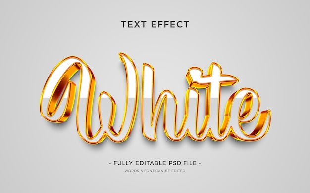 Effetto testo bianco