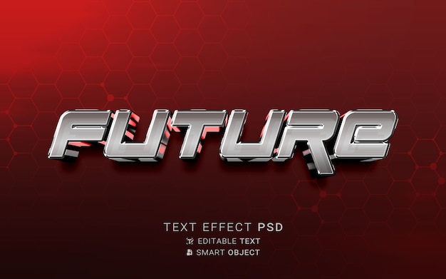 Effetto testo design futuro