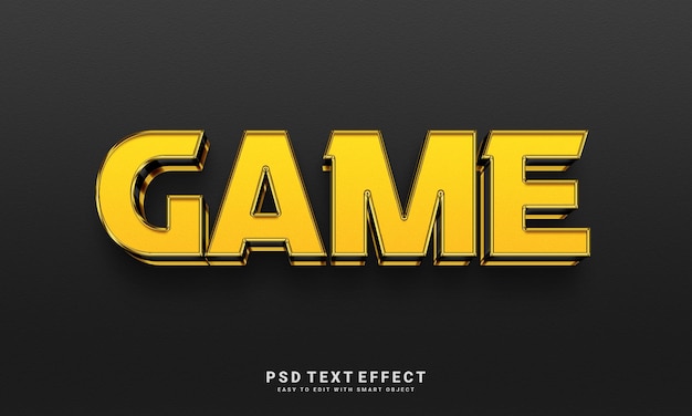 Effetto testo di gioco