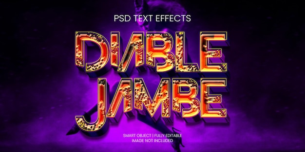 EFFETTO TESTO DIABLE JAMBE