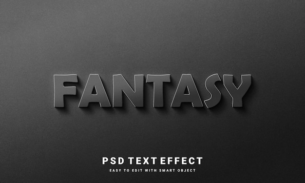 Effetto testo fantasy