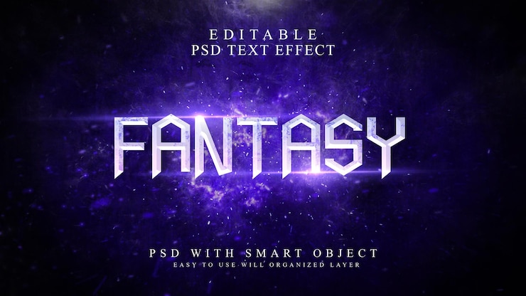 Effetto testo fantasy
