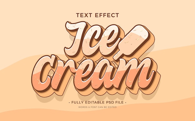 Effetto testo gelato