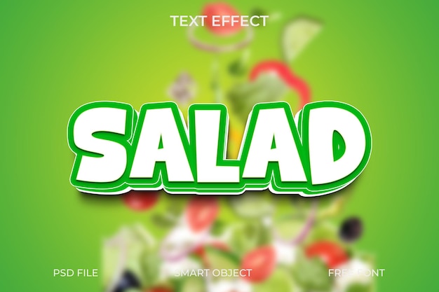Effetto testo insalata