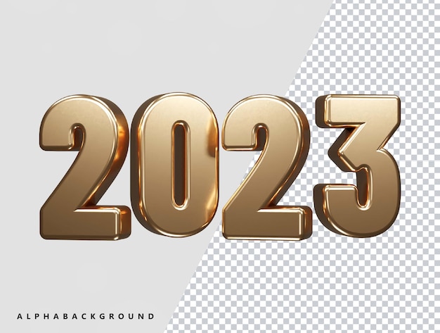 Effetto testo nuovo anno 2023