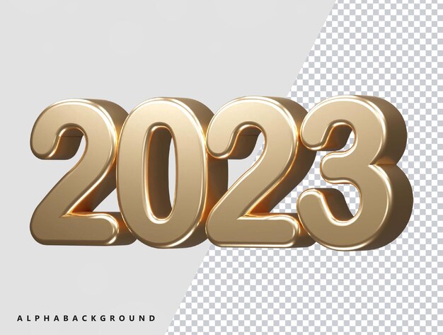 Effetto testo nuovo anno 2023
