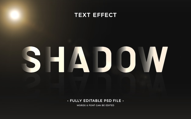effetto testo ombra