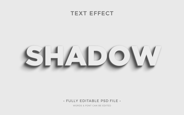 effetto testo ombra