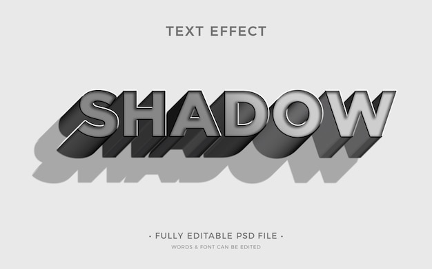 effetto testo ombra