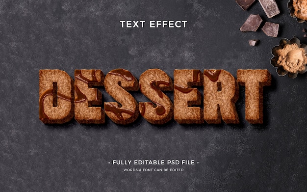 Effetto testo panetteria