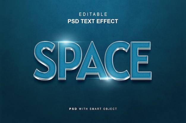 Effetto testo spaziale