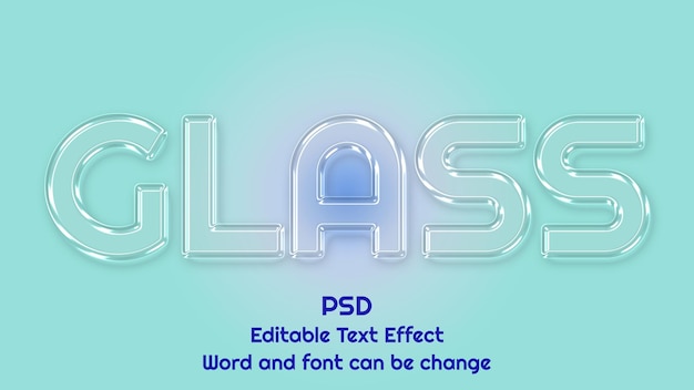 Effetto vetro edibile Psd