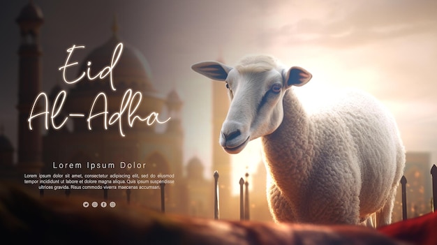 Eid al adha banner design