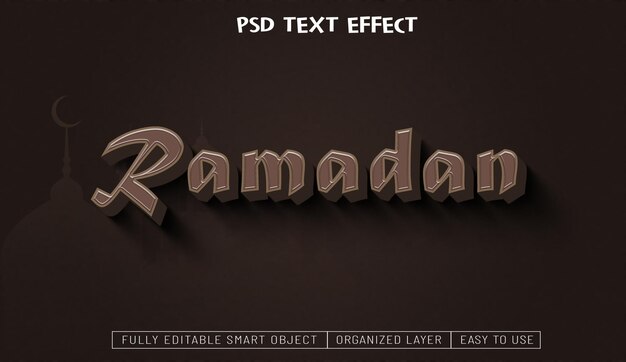 Eid al adha mubarak efecto de texto