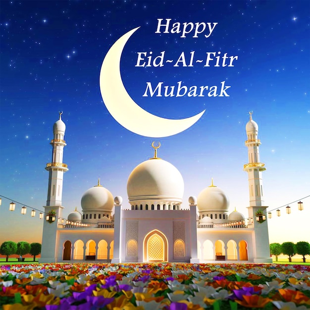 Eid Mubarak est une fête religieuse musulmane.