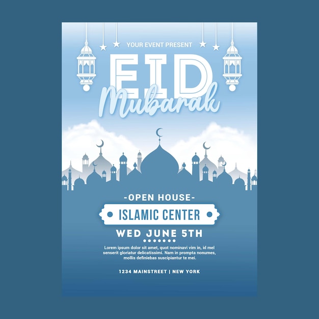 Eid Mubarak Volantino 1