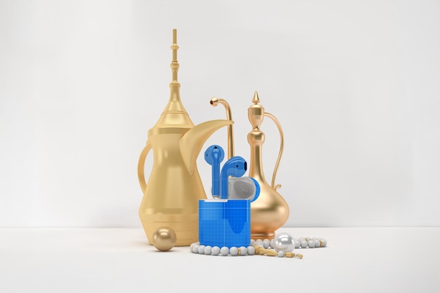 Eid-Ohrhörer-Mockup