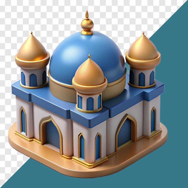 PSD eid ul adha masjid elementos 3d clipart png psd también se puede descargar en pdf