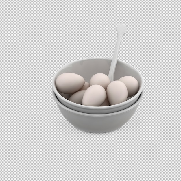 Eier 3D übertragen