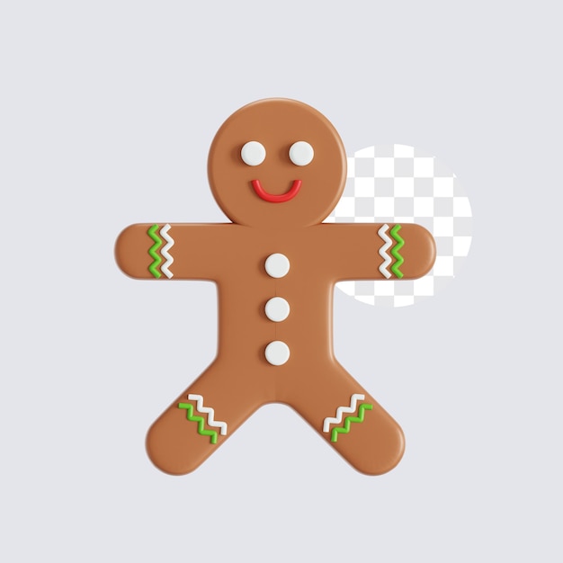 Ein 3D-Pfefferkuchen zu Weihnachten
