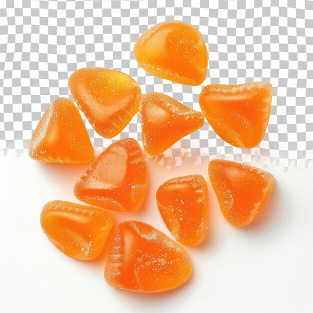 PSD ein bild einer orangefarbenen frucht mit dem wort melone darauf