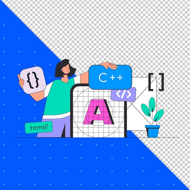 ein Bild einer Person mit dem Buchstaben a