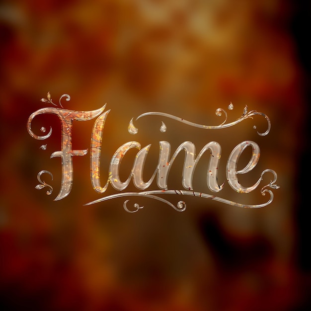 ein Bild eines Feuerplatzes mit rotem Hintergrund
