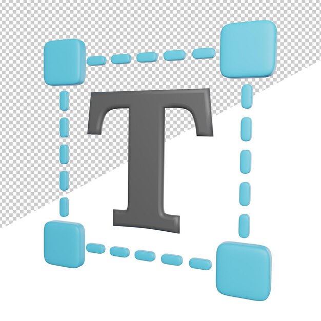 PSD ein blaues quadrat mit dem buchstaben t in der mitte.