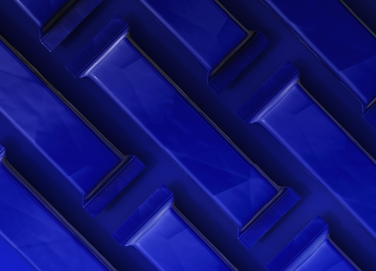 PSD ein blaues x in der mitte eines blauen hintergrunds