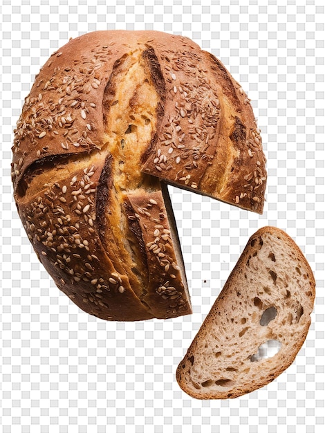 PSD ein brot mit samen und samen darauf