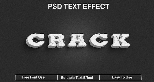 ein Computerbildschirm, auf dem die Wörter crumb effect effect geschrieben sind