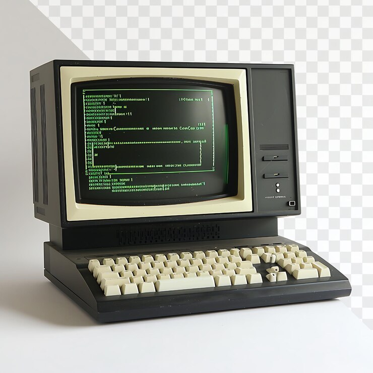 PSD ein computermonitor mit dem wortcode auf dem bildschirm