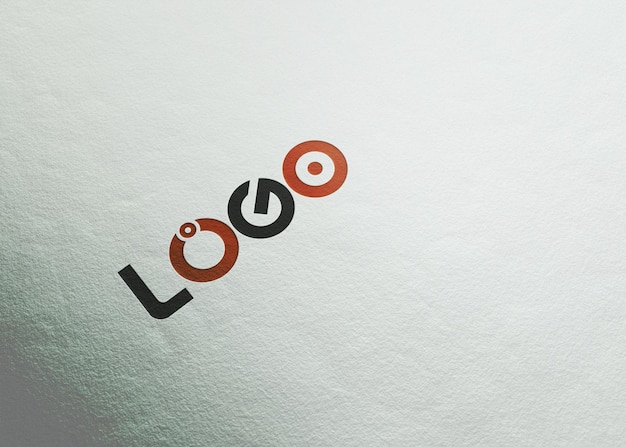 PSD ein einfaches psd-logo-mockup