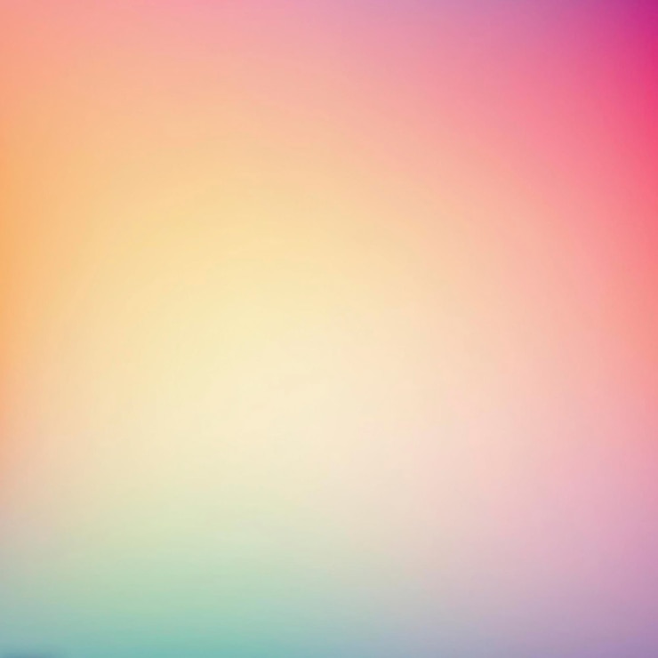 PSD ein farbenfroher himmel mit einem regenbogen im hintergrund