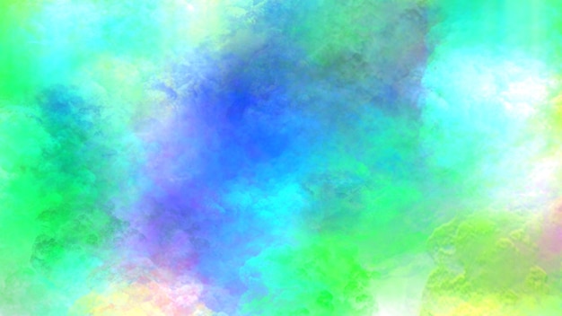 ein farbenfrohes Bild eines blau-grünen abstrakten Hintergrunds