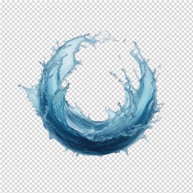 PSD ein fesselndes wasser-splash png