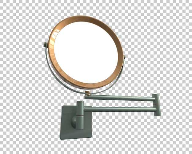 Ein Geschäftsschild, das auf durchsichtigem Hintergrund isoliert ist, 3D-Rendering-Illustration
